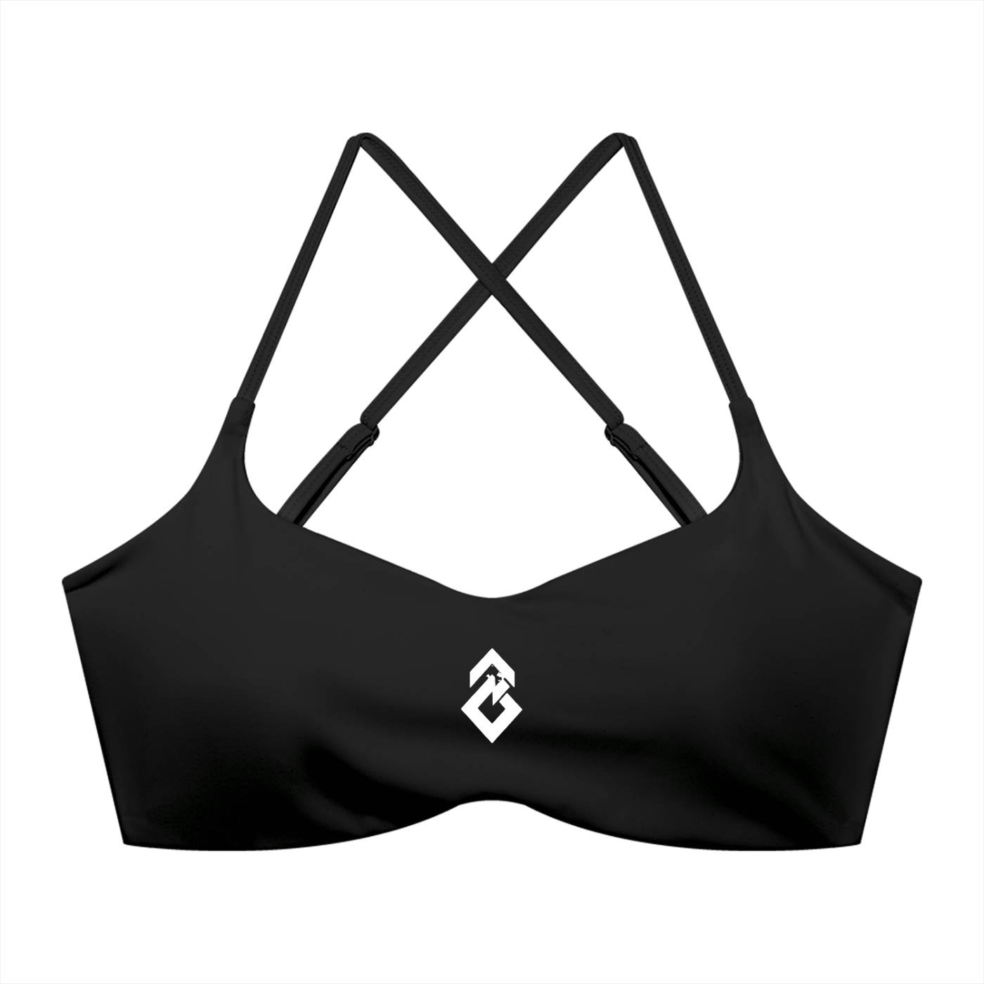 Women's Cropped Sports Bra
