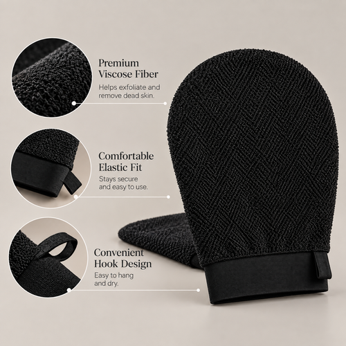 2-Pack Kessa Exfoliating Body Mitts