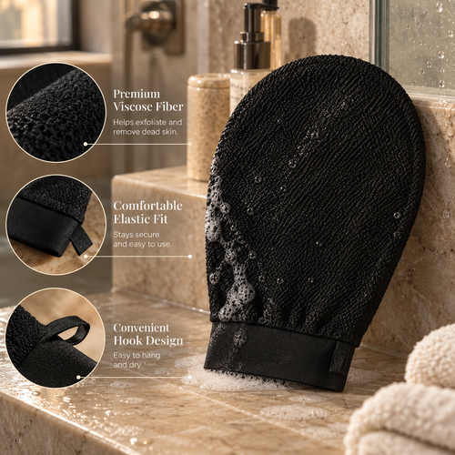 2-Pack Kessa Exfoliating Body Mitts